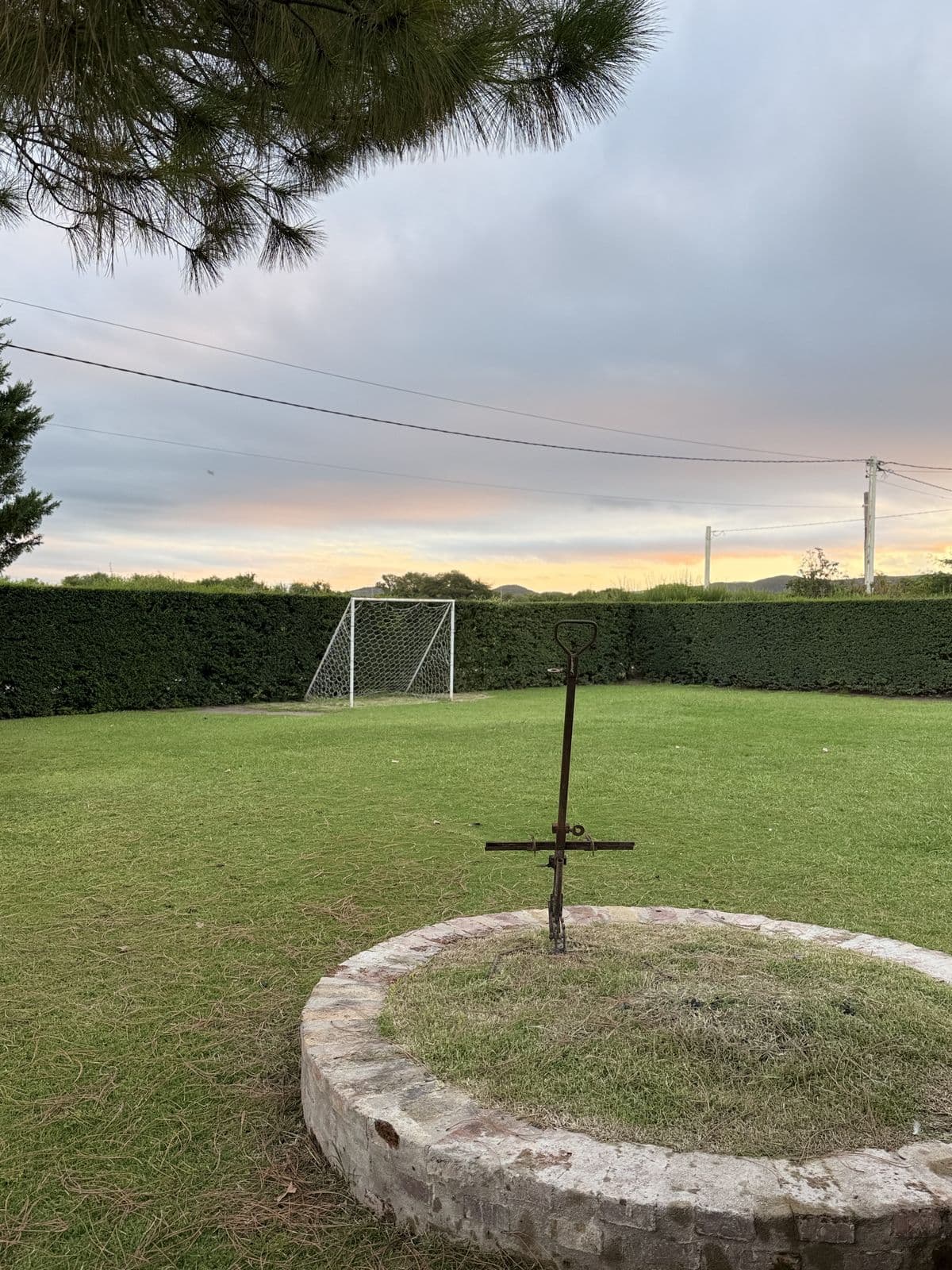 Cancha de fútbol y vóley