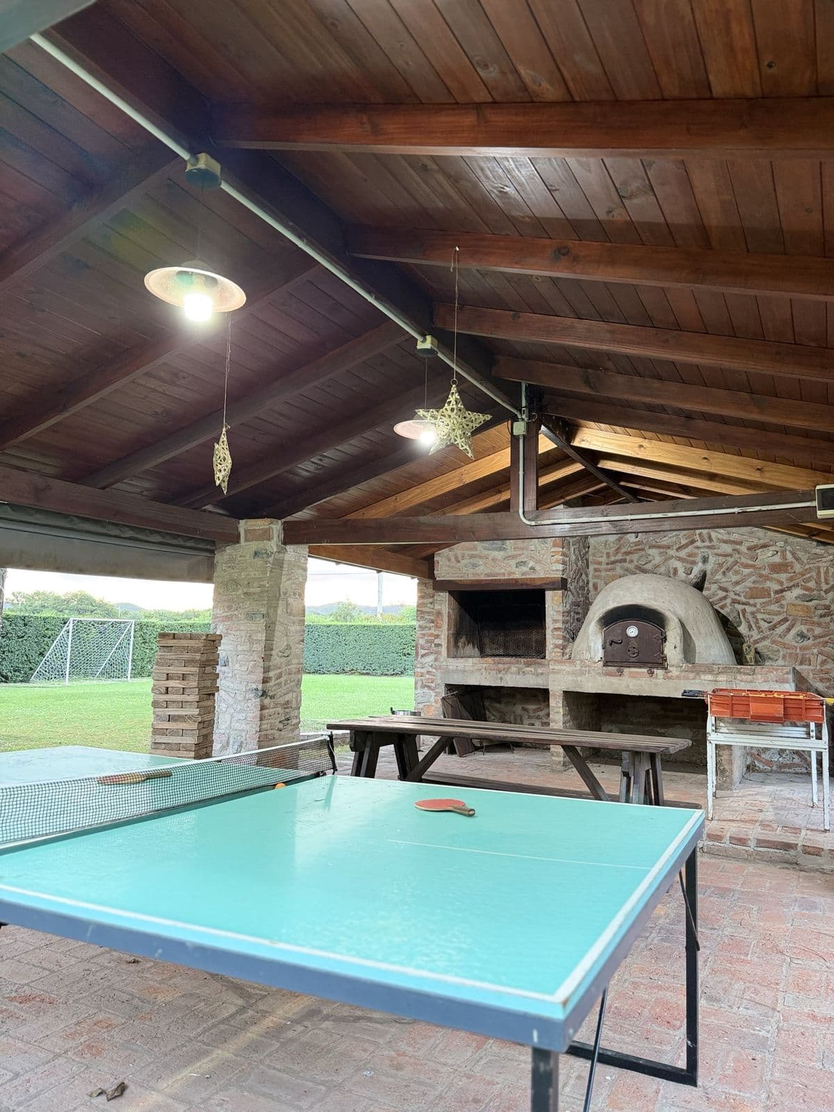 Ping pong en el quincho